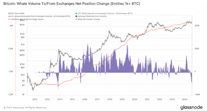 Bitcoin鯨魚交易量創(chuàng)9年新高，價格觸底跡象顯現(xiàn)圖片
