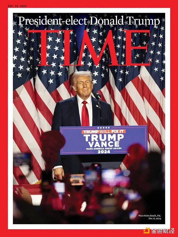 時代周刊3萬字封面：特朗普當選Bitcoin總統背后圖片