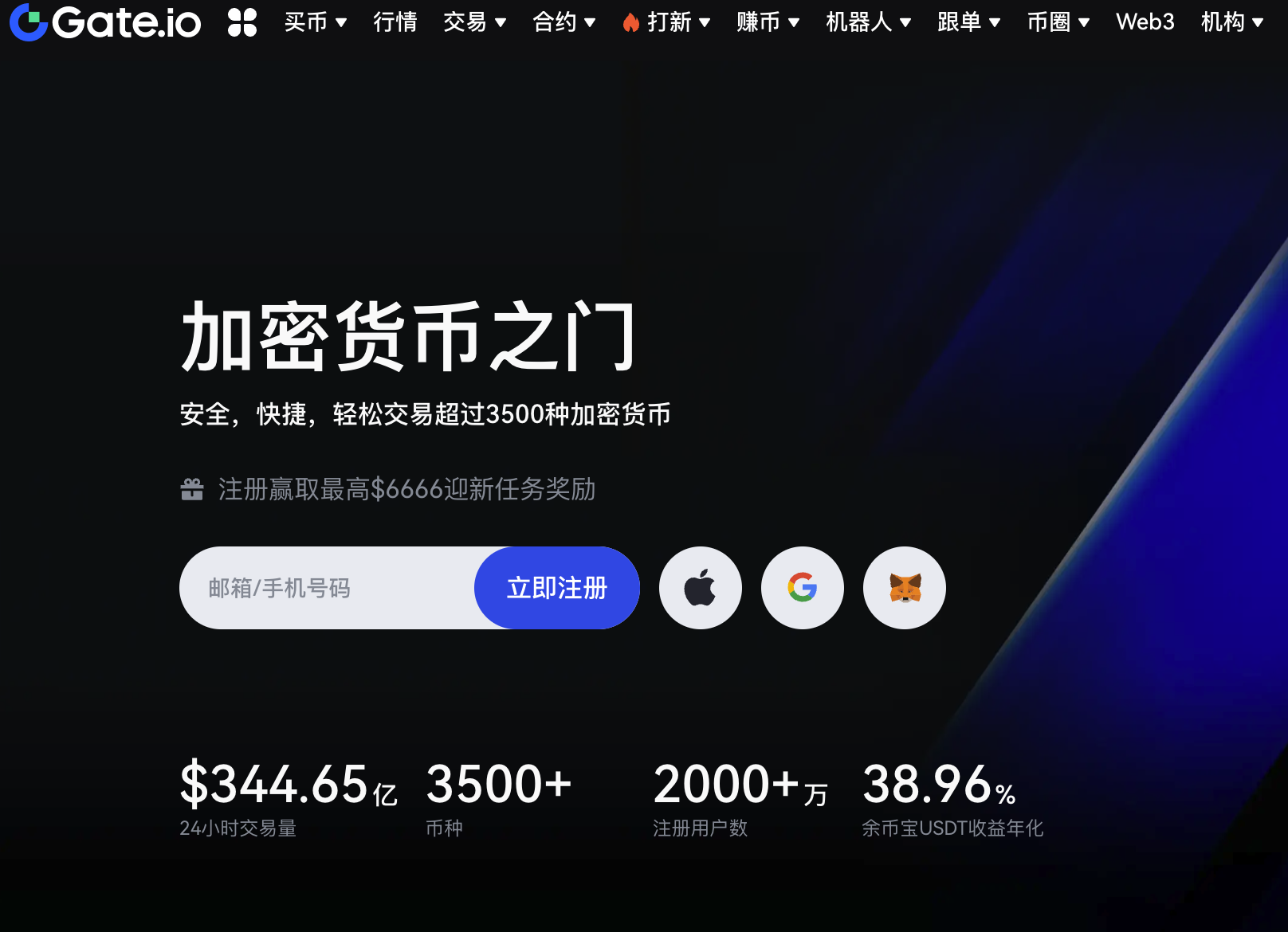 全面認識gate.io官網圖片